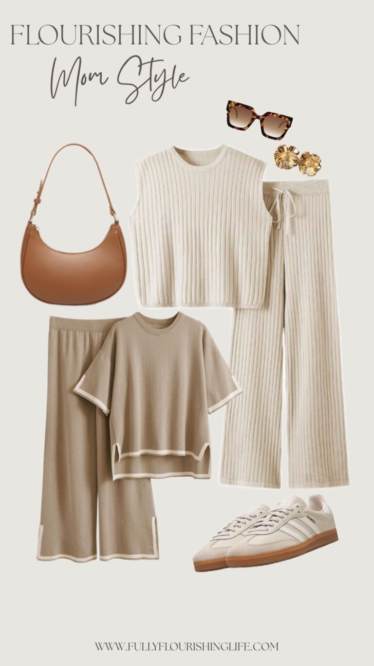 Fall Lounge Sets: Effortless Style for Moms on the Go