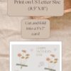 Printable Mother’s Day Card Template - Image 4