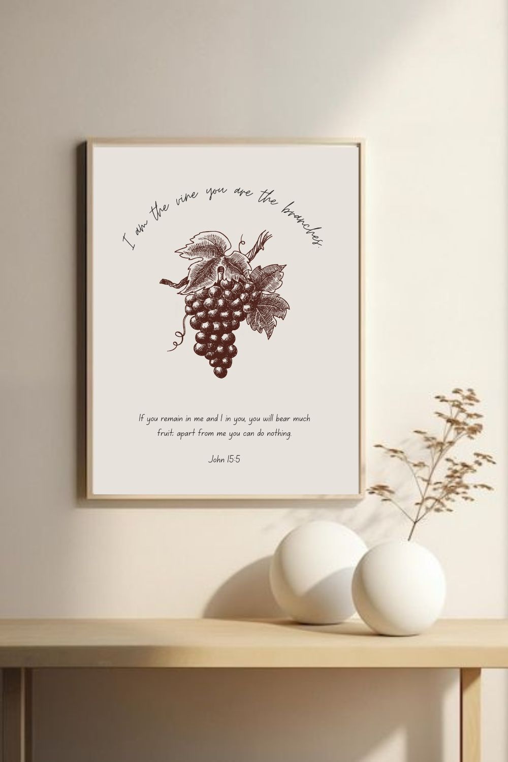 Vine and the Branches - John 15:5 - Image 3