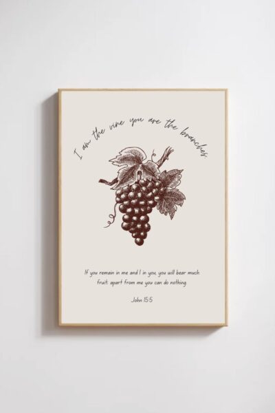 Vine and the Branches - John 15:5