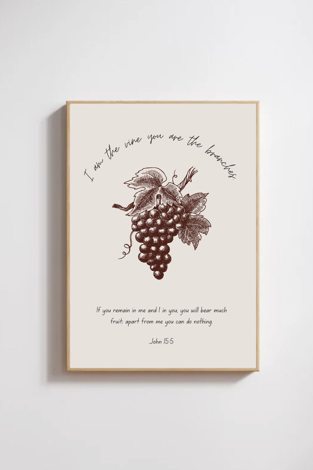 Vine and the Branches - John 15:5